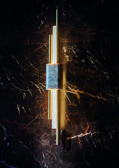 Mirenol Premium Nordic Art Marble Wall Light
