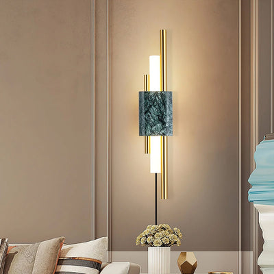 Evely Premium Nordic Art Plug In Marble Wall Light
