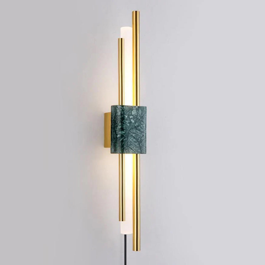 Evely Premium Nordic Art Plug In Marble Wall Light