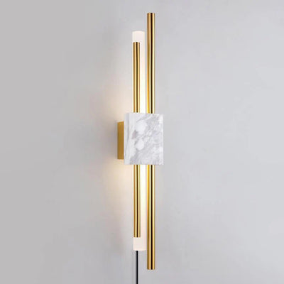 Evely Premium Nordic Art Plug In Marble Wall Light
