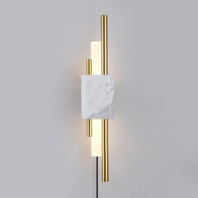 Evely Premium Nordic Art Plug In Marble Wall Light
