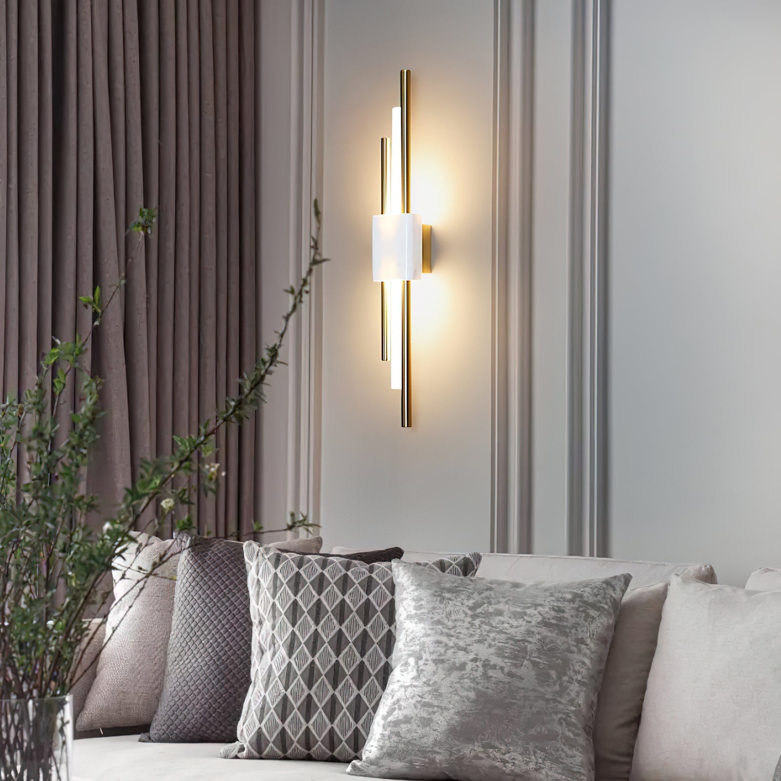 Mirenol Premium Nordic Art Marble Wall Light