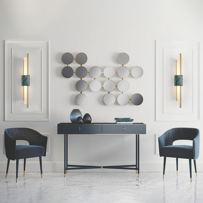 Evely Premium Nordic Art Plug In Marble Wall Light
