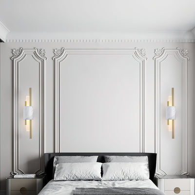 Evely Premium Nordic Art Plug In Marble Wall Light