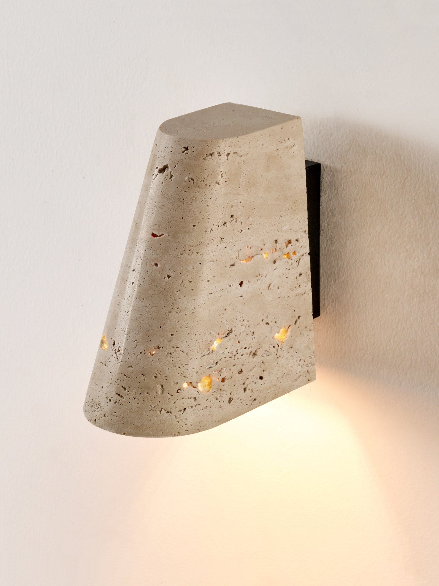 Tavren Travertine Wall Sconce