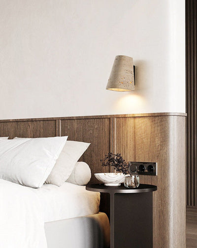 Tavren Travertine Wall Sconce