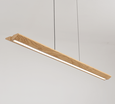 Alderine Wood Linear Pendant Lamp