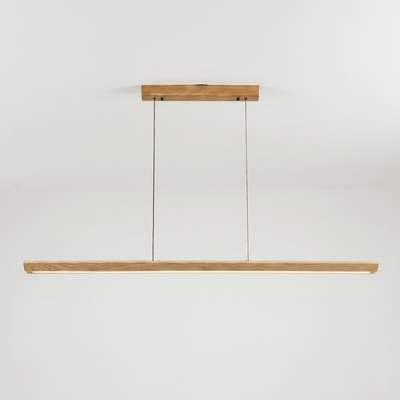 Alderine Wood Linear Pendant Lamp