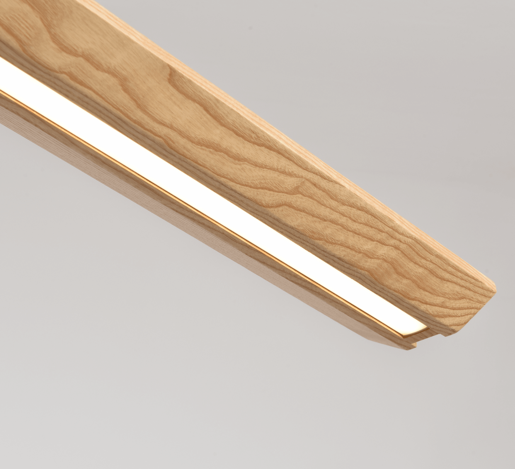 Alderine Wood Linear Pendant Lamp