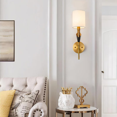 Eurzorira Fabric Wall Light