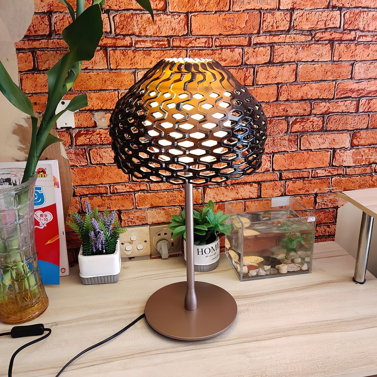 Vintace Plastic Industrial Table Lamp