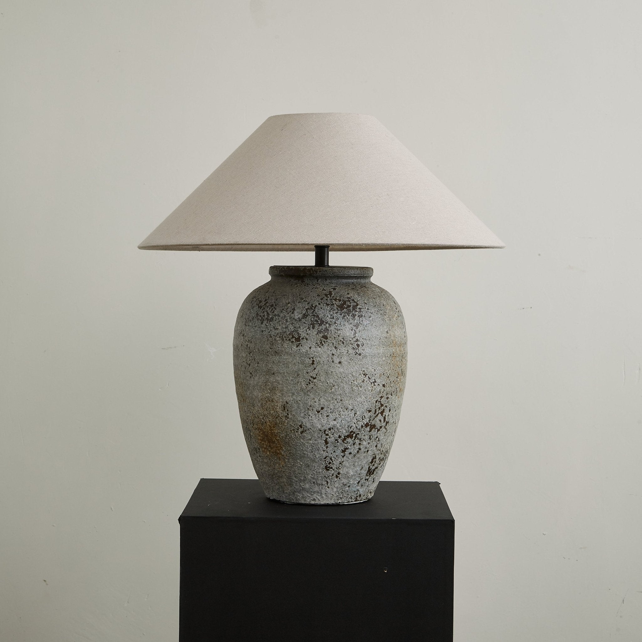 Terra Ceramic & Fabric Table Lamp
