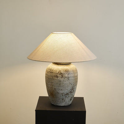 Terra Ceramic & Fabric Table Lamp