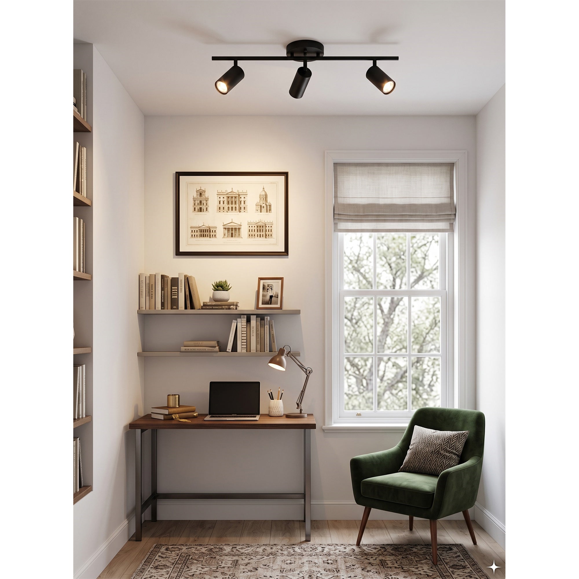 Calderstead Adjustable Head Indoor Wall Light