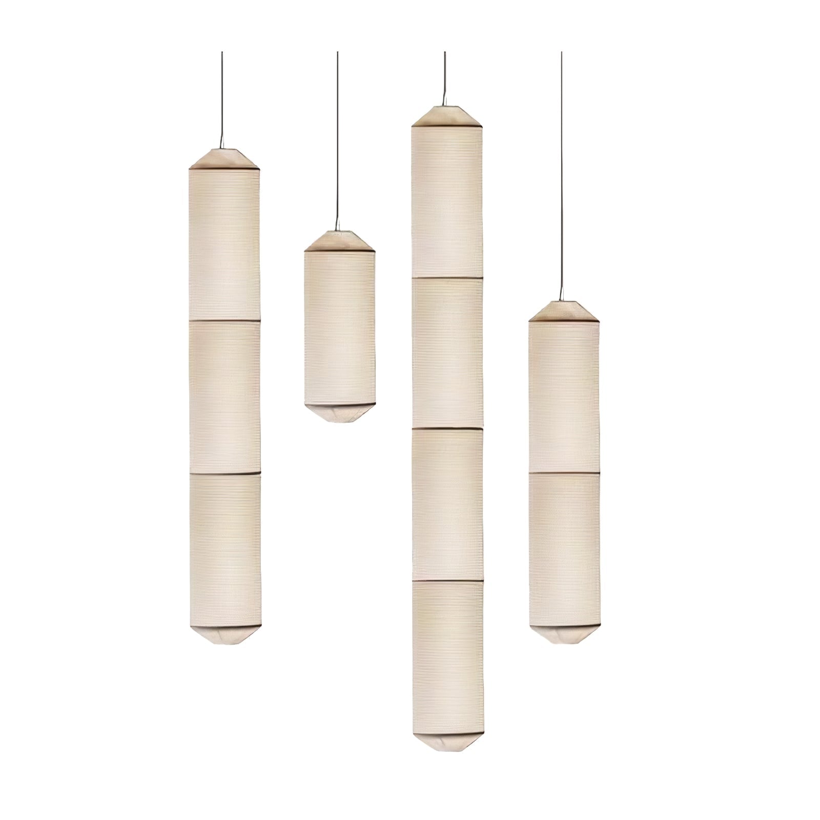 Oren Modern Minimalist Natural Mulberry Silk Pendant Lamp