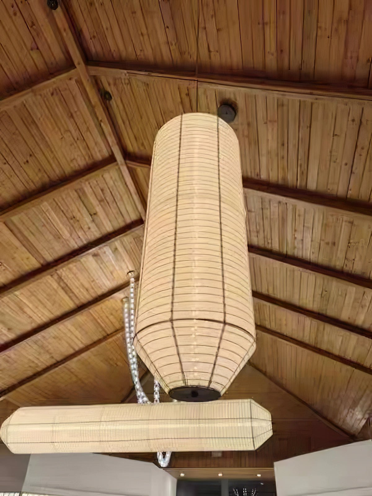 Oren Modern Minimalist Natural Mulberry Silk Pendant Lamp