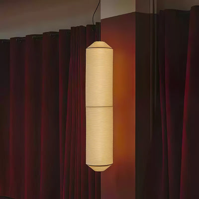 Oren Modern Minimalist Natural Mulberry Silk Pendant Lamp