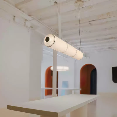 Oren Modern Minimalist Natural Mulberry Silk Pendant Lamp