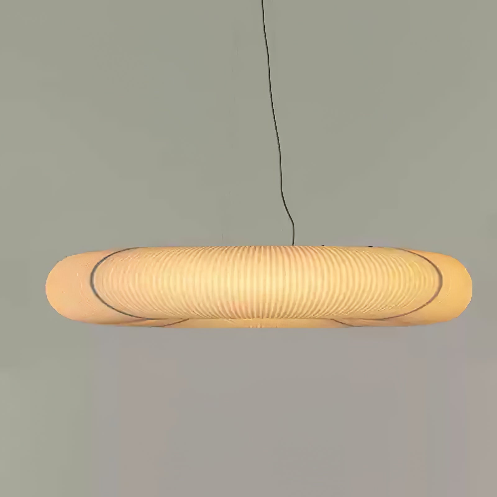 Oren Modern Minimalist Natural Mulberry Silk Pendant Lamp