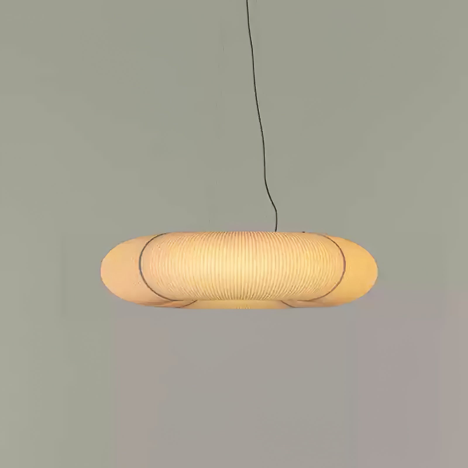 Oren Modern Minimalist Natural Mulberry Silk Pendant Lamp