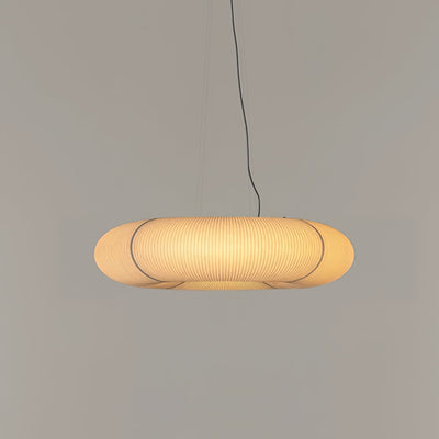 Oren Modern Minimalist Natural Mulberry Silk Pendant Lamp