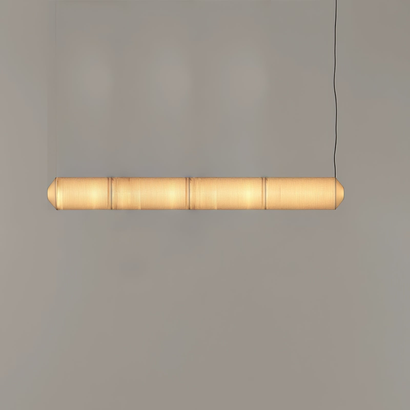 Oren Modern Minimalist Natural Mulberry Silk Pendant Lamp