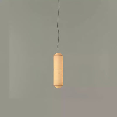 Oren Modern Minimalist Natural Mulberry Silk Pendant Lamp