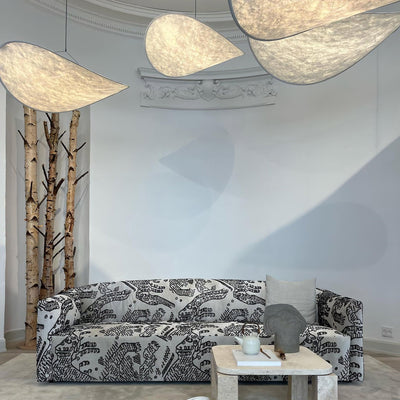 Tense Tyvek Pendant Lamp - Neutral Decor