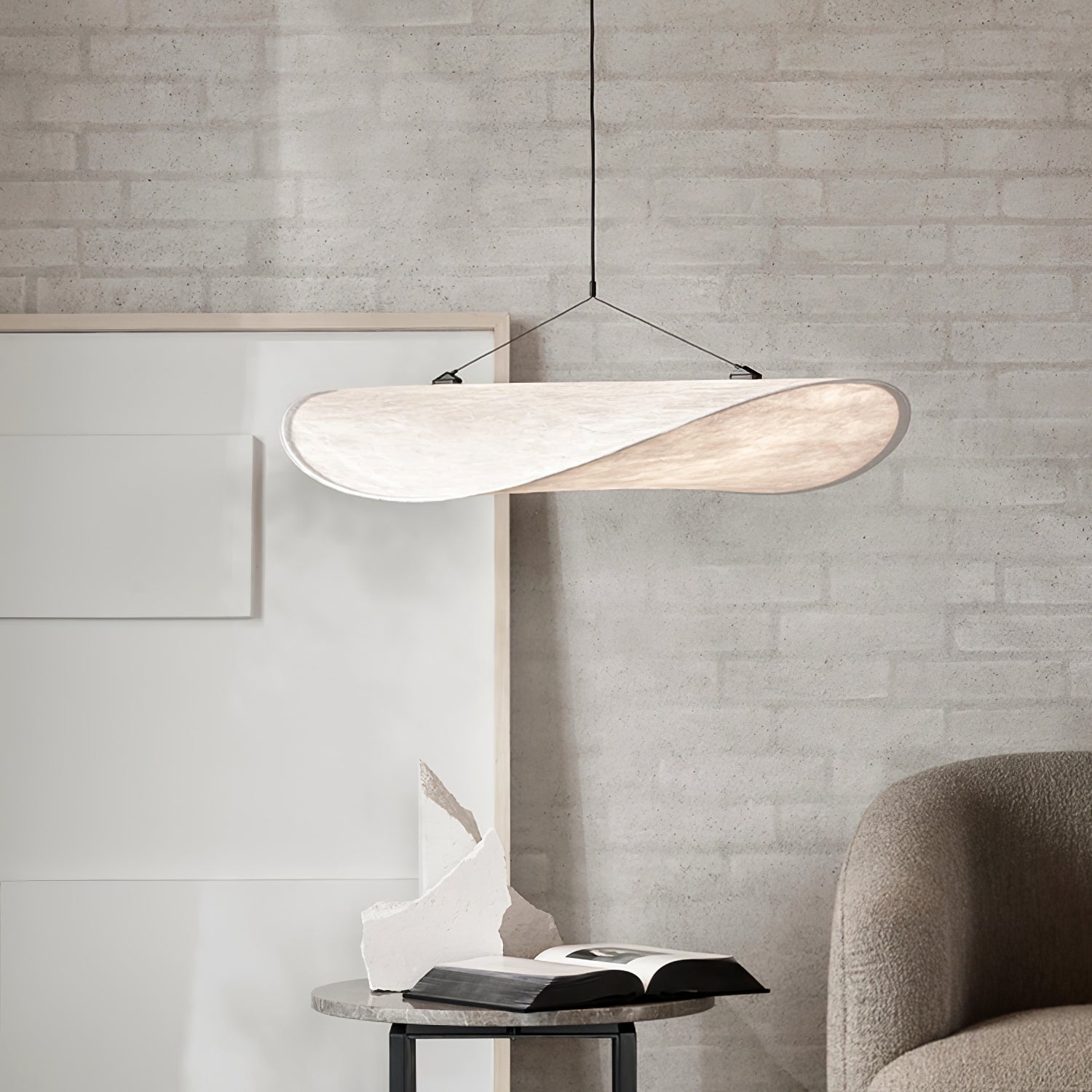 Larenol Paper & Glass Fiber Pendant Lamp