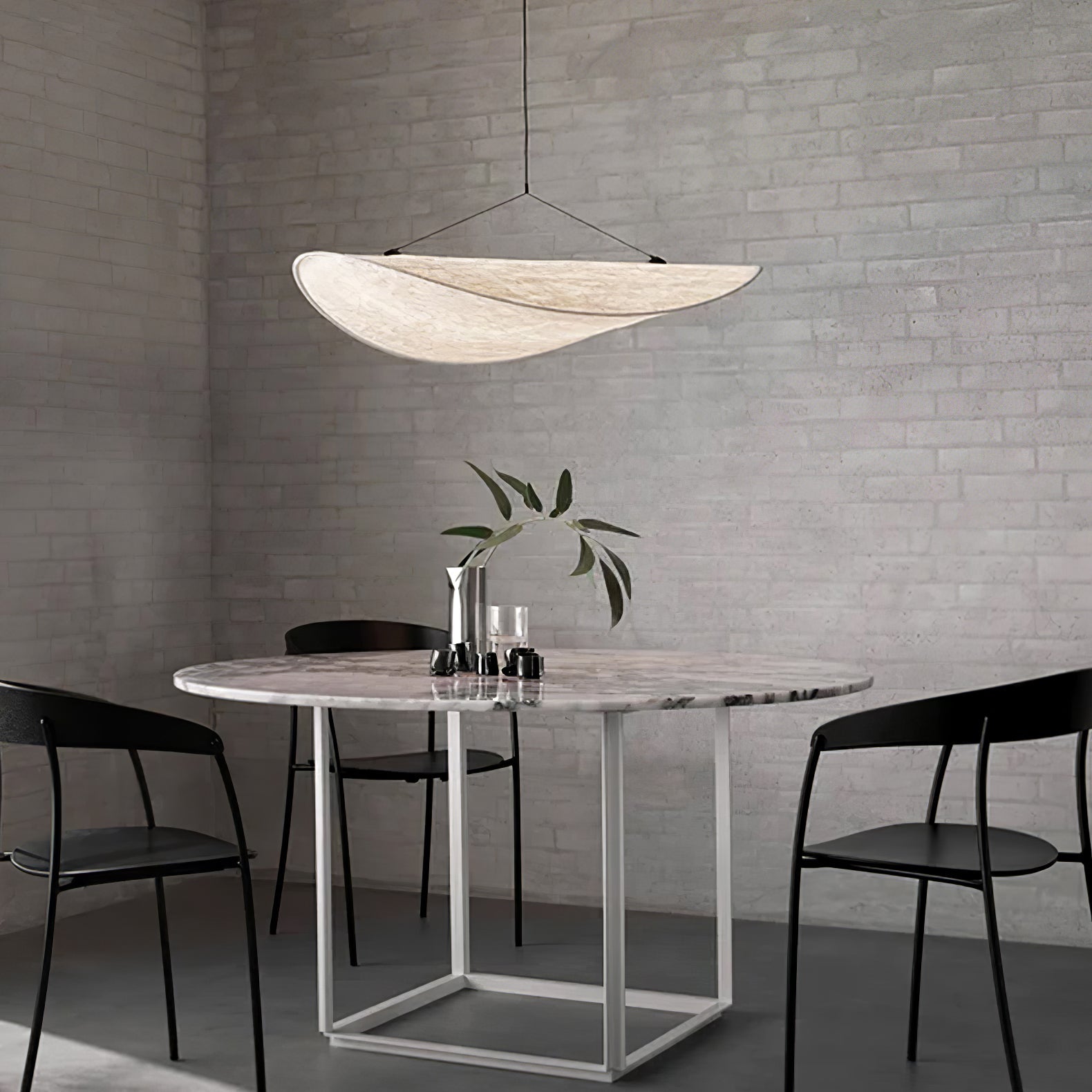 Larenol Paper & Glass Fiber Pendant Lamp