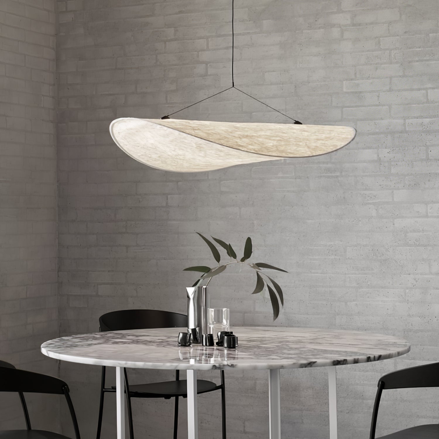 Larenol Paper & Glass Fiber Pendant Lamp