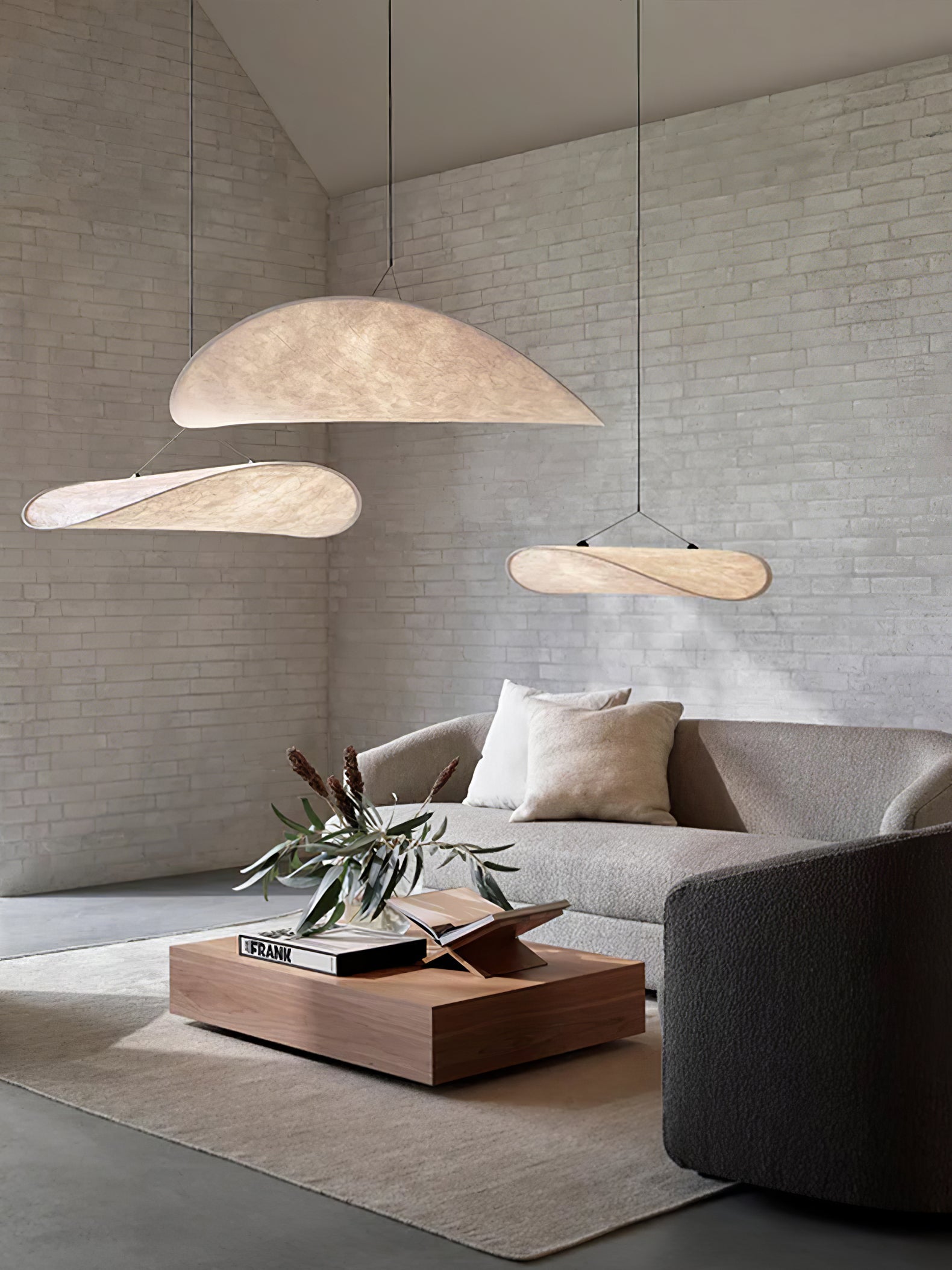 Larenol Paper & Glass Fiber Pendant Lamp