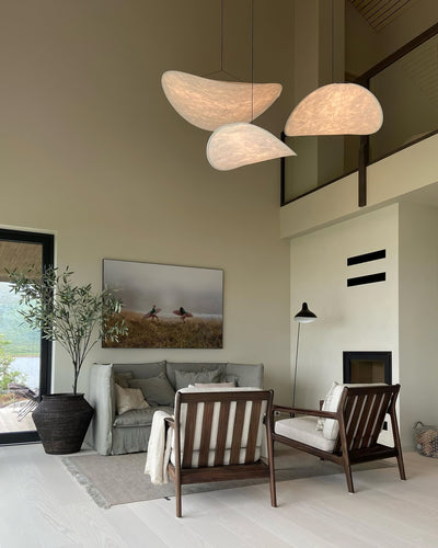 Larenol Paper & Glass Fiber Pendant Lamp