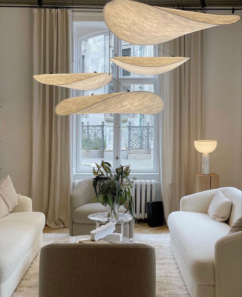 Larenol Paper & Glass Fiber Pendant Lamp