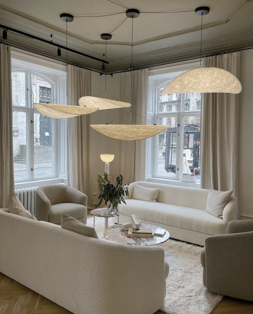 Larenol Paper & Glass Fiber Pendant Lamp