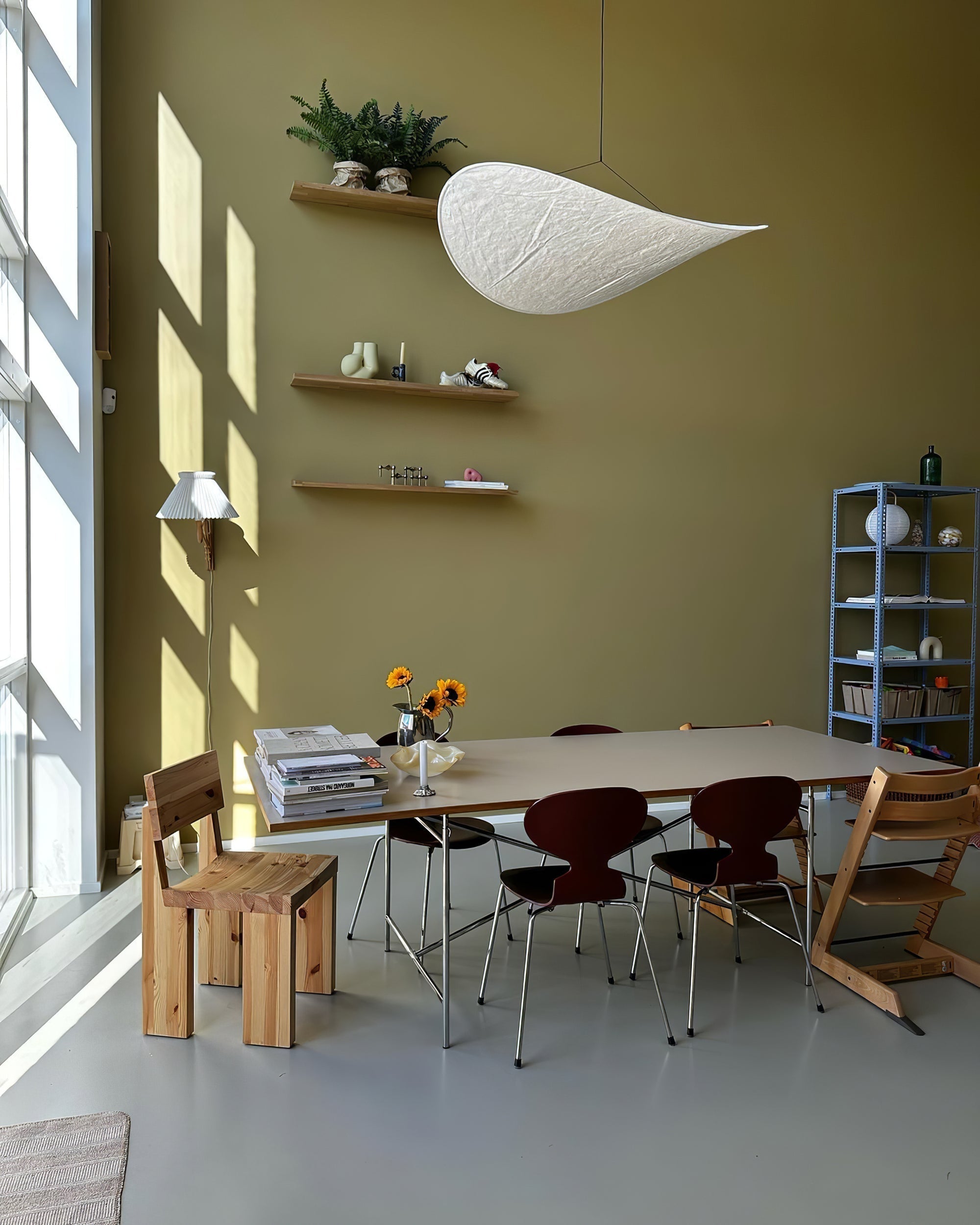 Larenol Paper & Glass Fiber Pendant Lamp