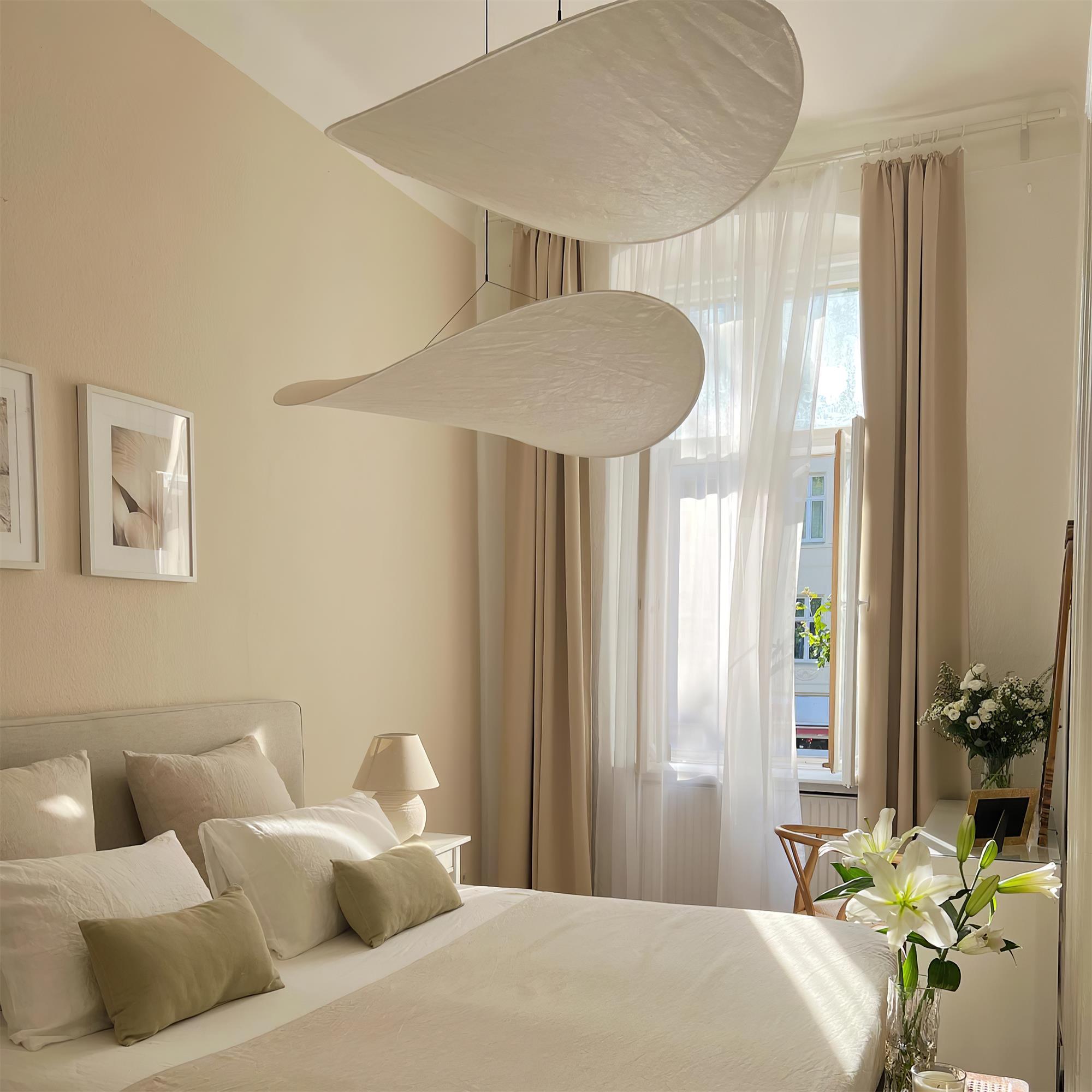 Larenol Paper & Glass Fiber Pendant Lamp