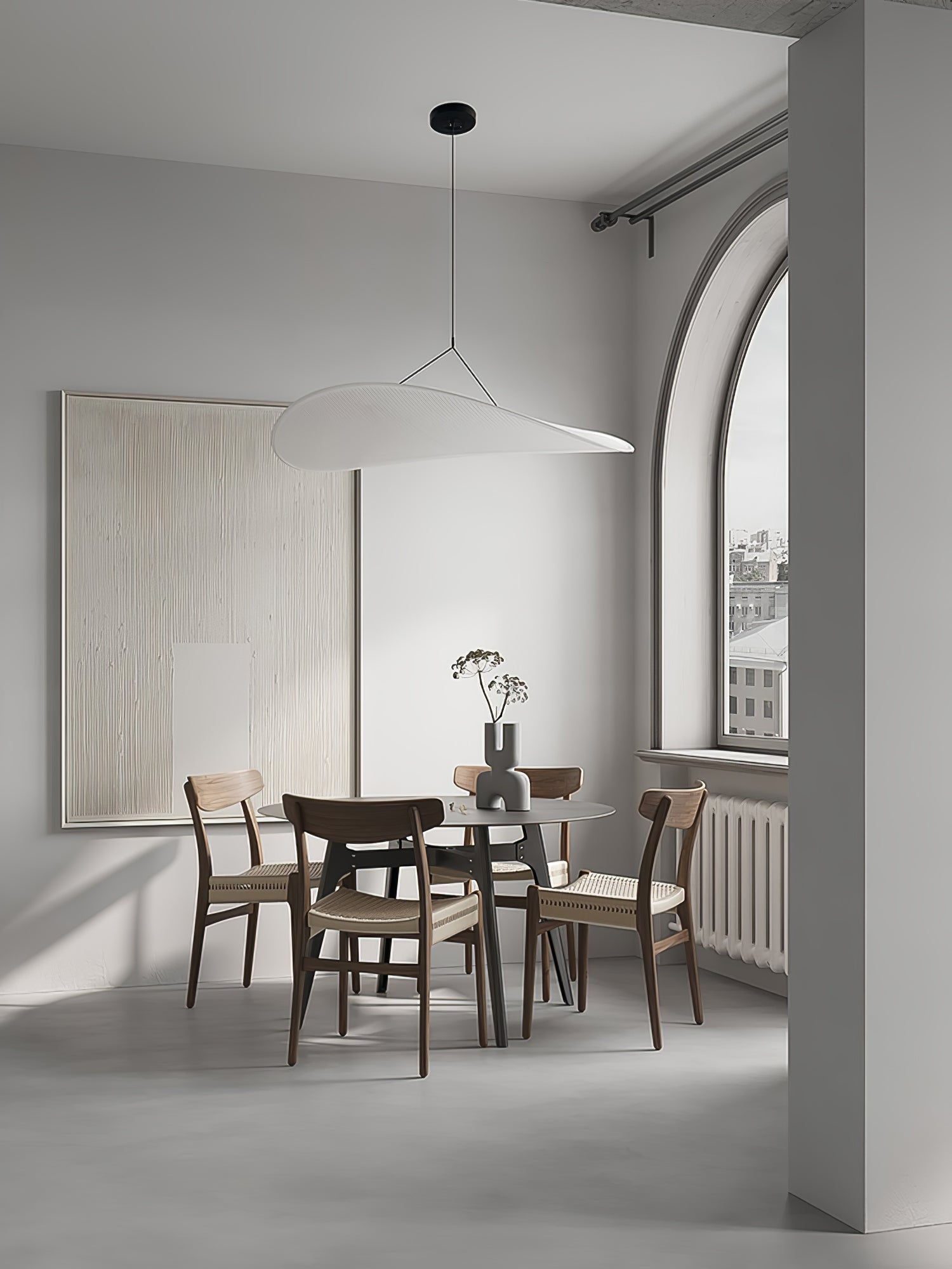 Larenol Paper & Glass Fiber Pendant Lamp