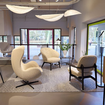 Larenol Paper & Glass Fiber Pendant Lamp