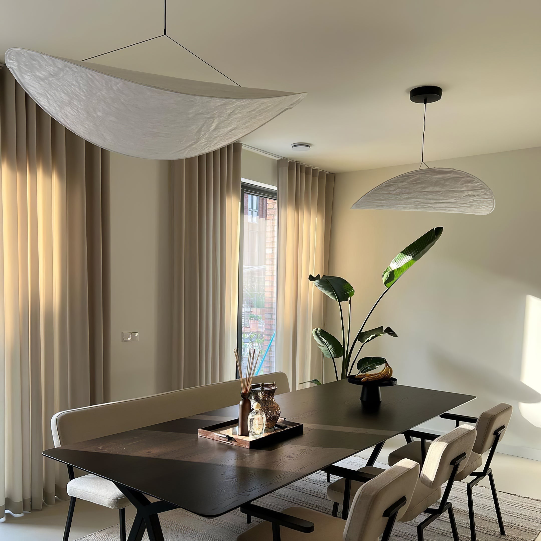 Larenol Paper & Glass Fiber Pendant Lamp