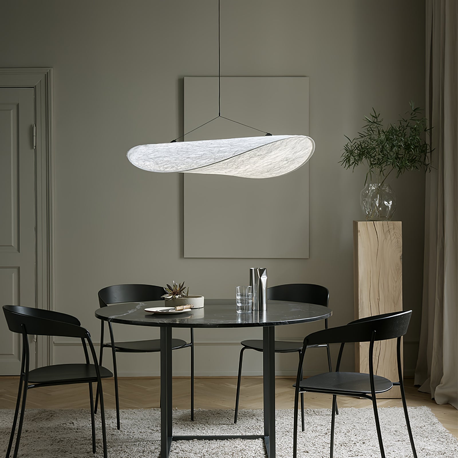 Larenol Paper & Glass Fiber Pendant Lamp