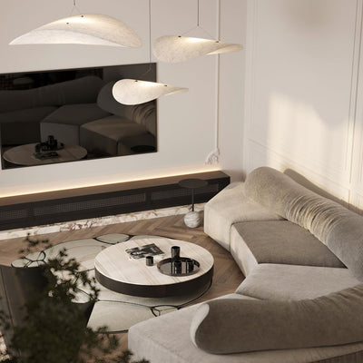 Larenol Paper & Glass Fiber Pendant Lamp