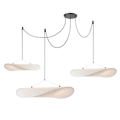 Ritta Vintage Art Deco Pendant Light Silk Art Gallery - Neutral Decor