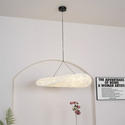 Luminette Minimalist Silk Pendant Light
