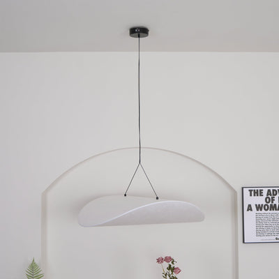 Luminette Minimalist Silk Pendant Light
