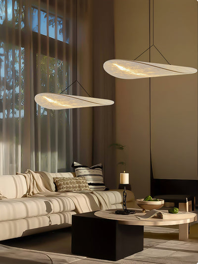 Luminette Minimalist Silk Pendant Light