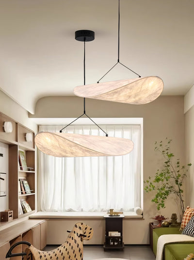 Luminette Minimalist Silk Pendant Light