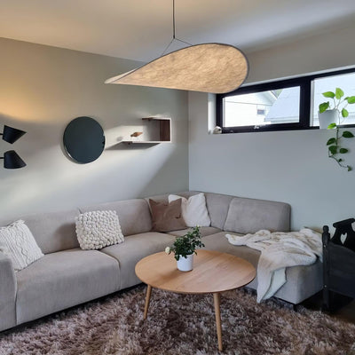 Larenol Paper & Glass Fiber Pendant Lamp