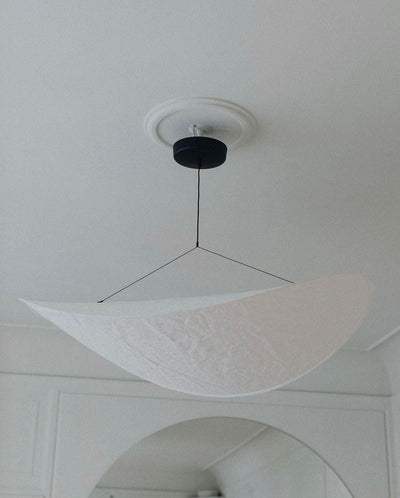 Luminette Minimalist Silk Pendant Light