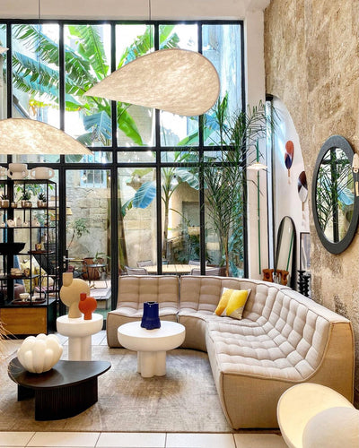 Larenol Paper & Glass Fiber Pendant Lamp